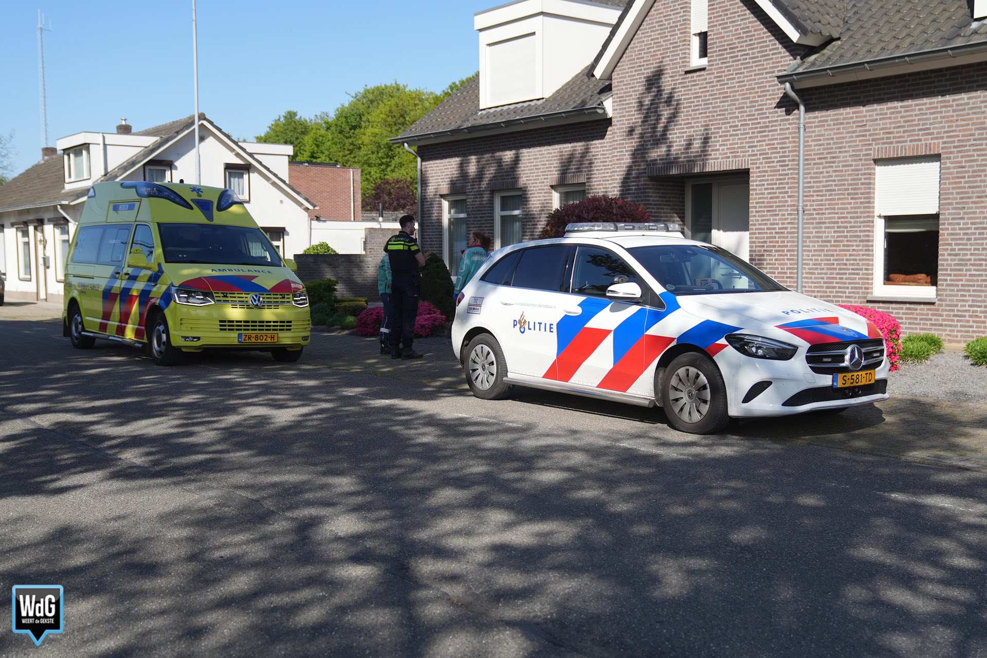 Fietsster ten val op Suffolkweg Zuid