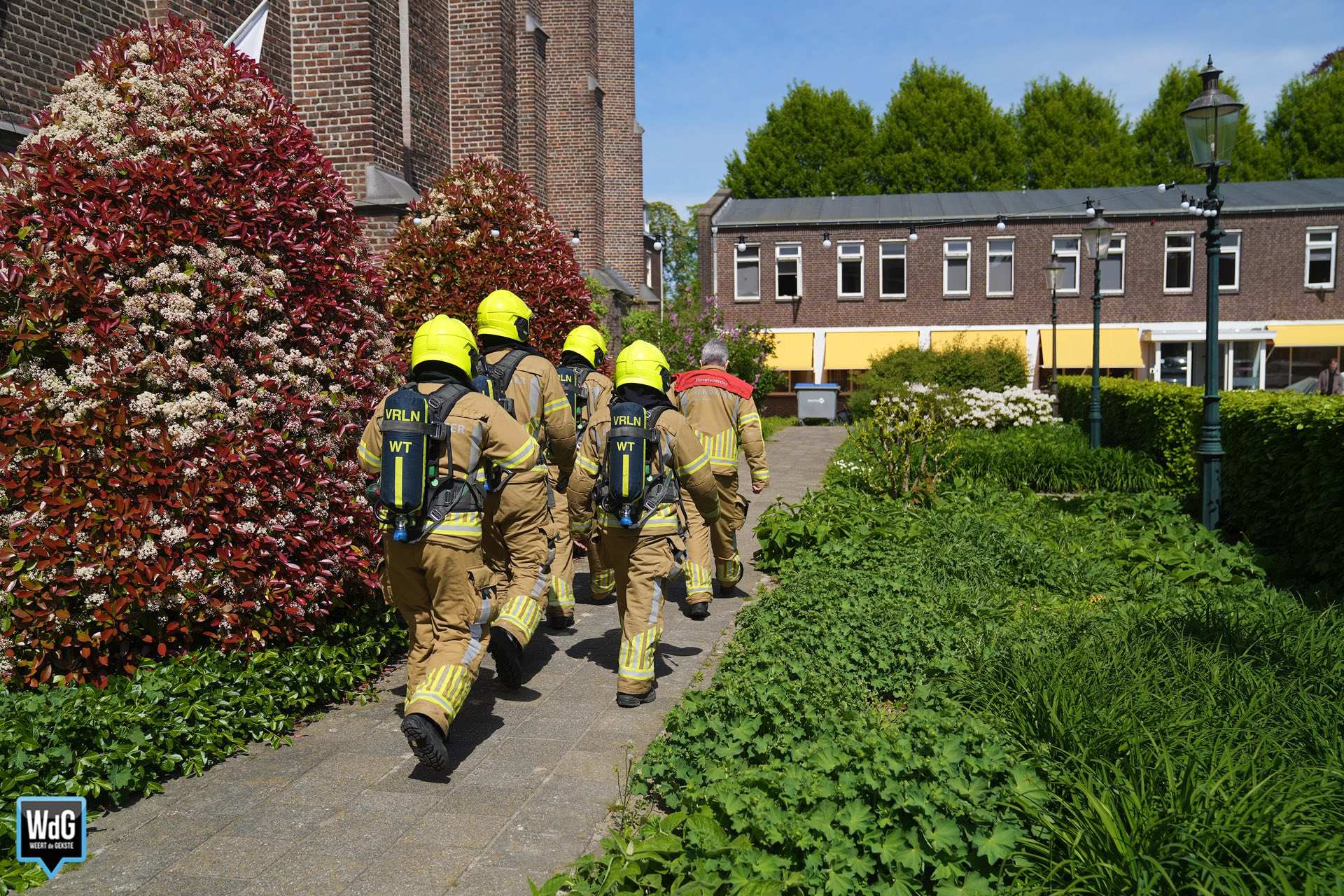 Vermeend gaslek in wooncomplex aan de Biest