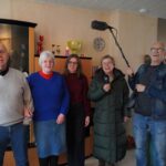 Katrien keumtj op bezeuk bij de familie Van de Vorst