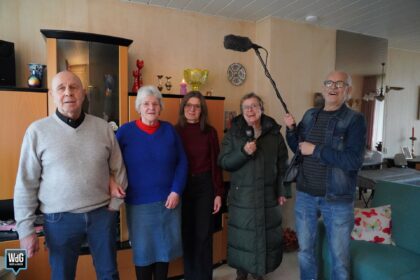 Katrien keumtj op bezeuk bij de familie Van de Vorst