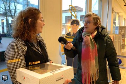 Katrien keumtj op bezeuk bij Jolande Horijon