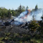 Brandweer blust brand tussen Tungelroy en Weert