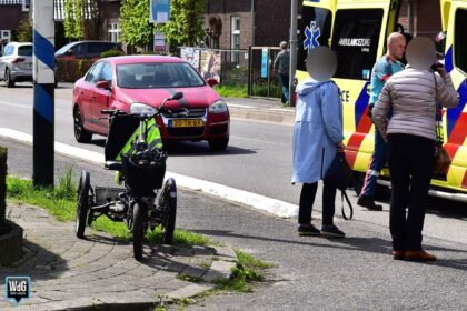 Man met driewielfiets gewond na val in Ospel