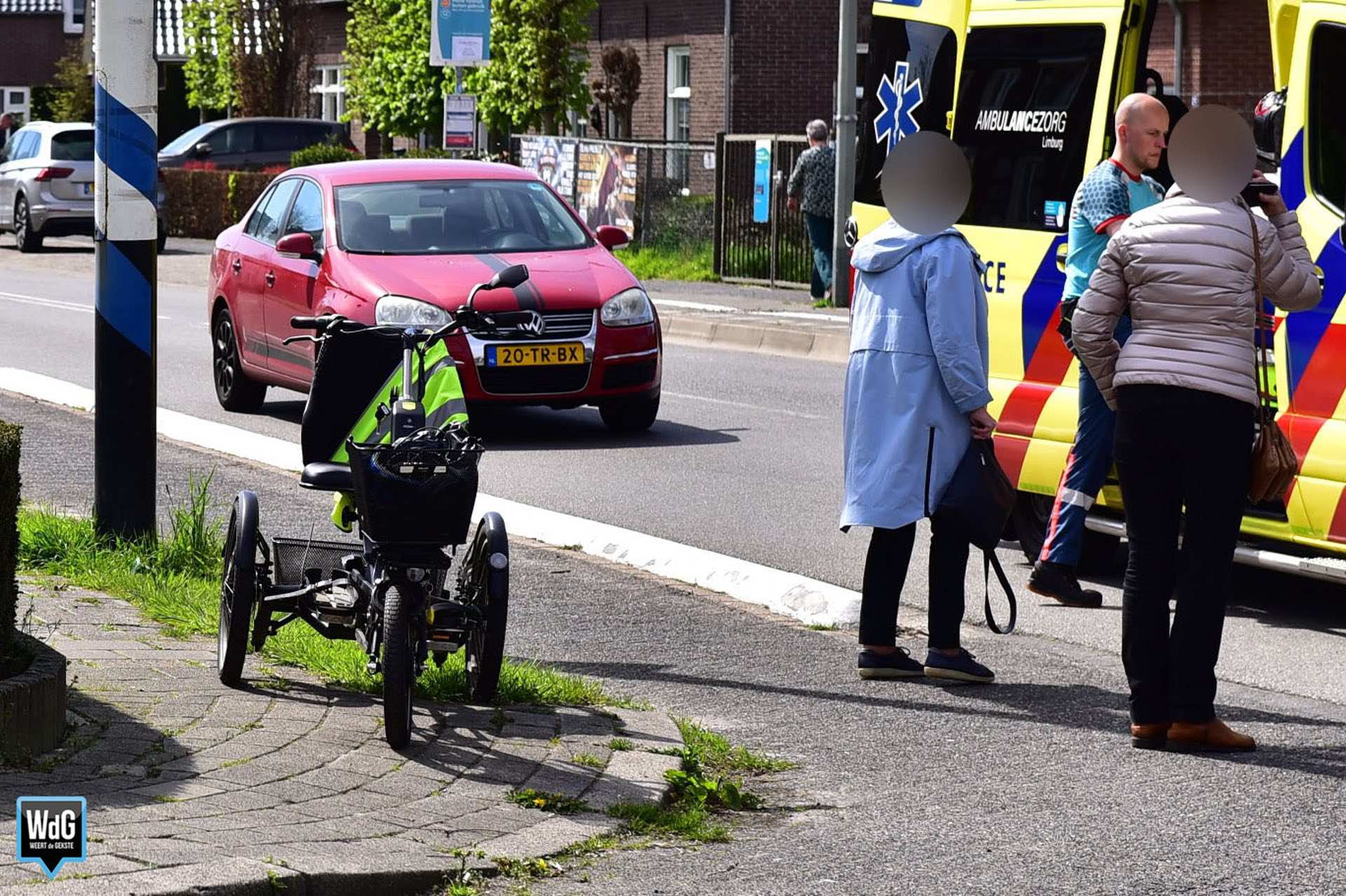 Man met driewielfiets gewond na val in Ospel