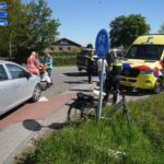 Fietsster gewond na aanrijding met auto in Budel