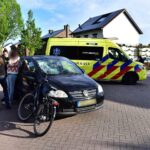 Fietsster gewond na aanrijding op Middelstestraat