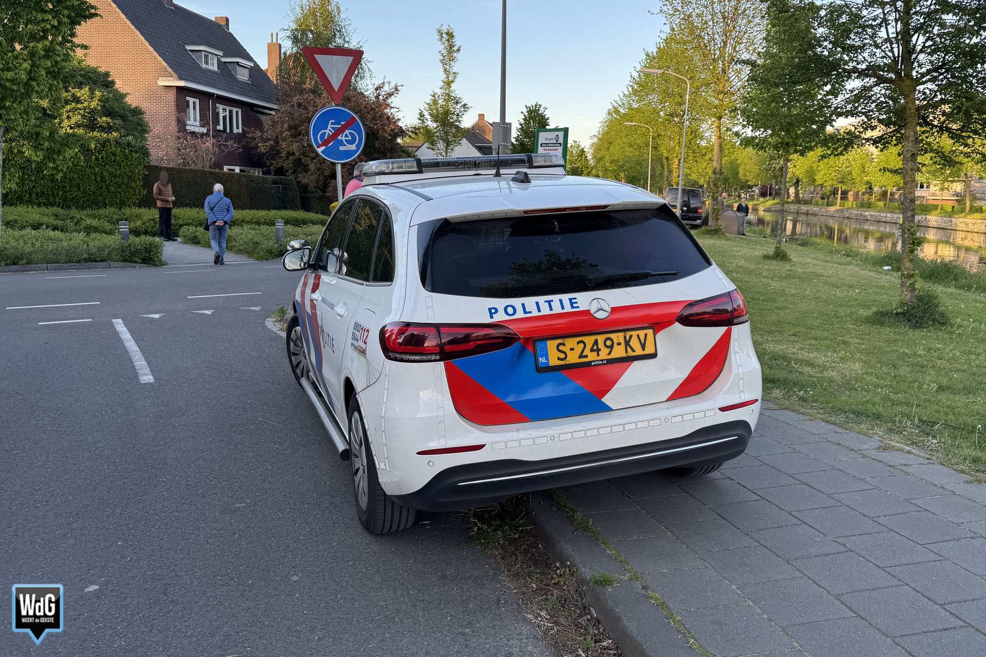 Politie op de Noordkade