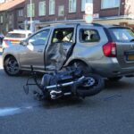 Motorrijder zwaargewond na botsing met auto op Dries