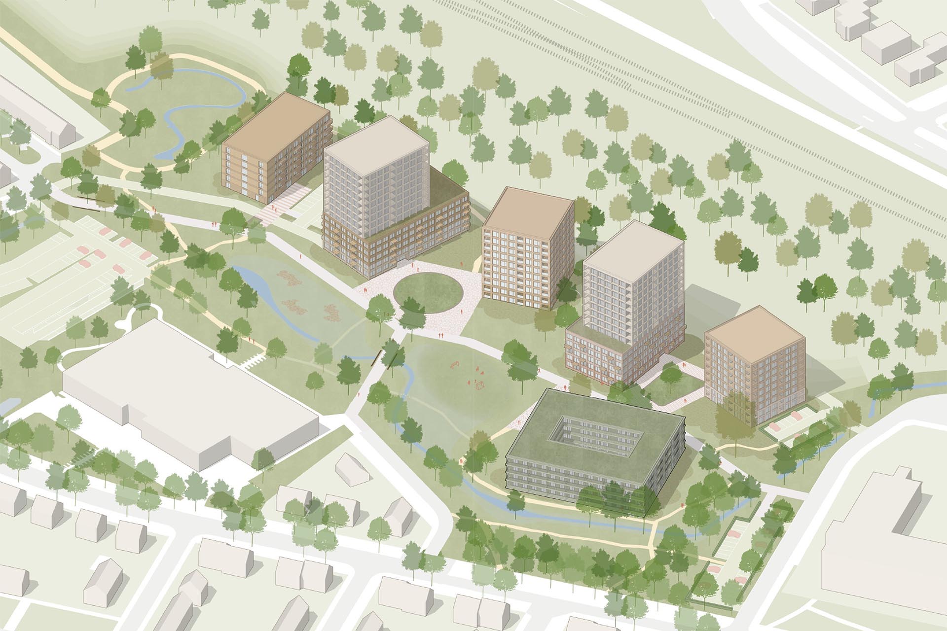 Schets via R. STIR architect / Gemeente Weert