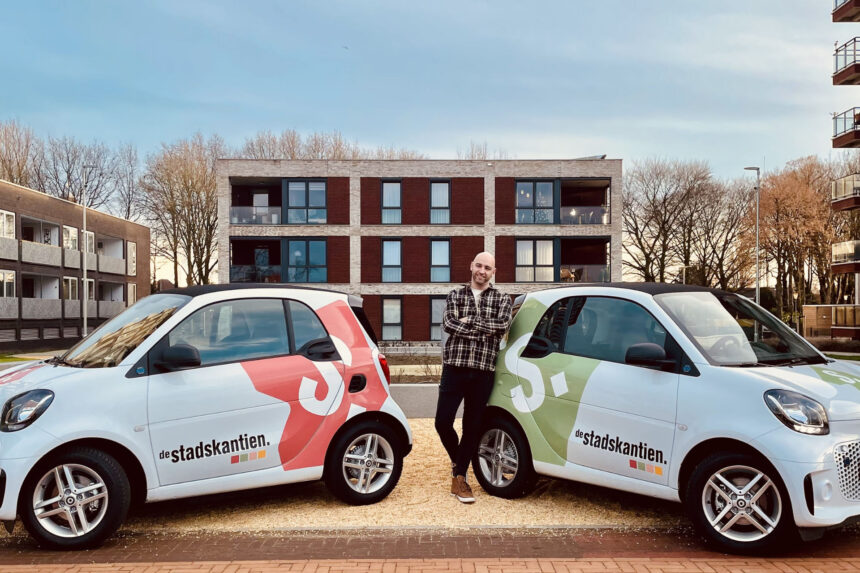 Ondernemer Mark Horsten, eigenaar van Messcherp Catering en de Stadskantien