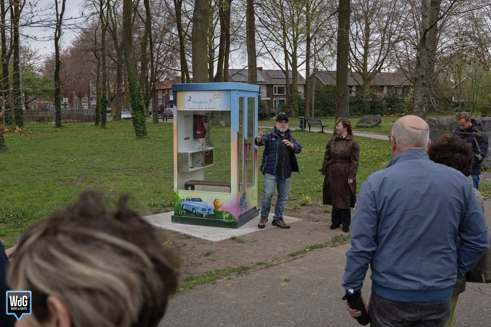 Opening Telefoon van de Wind in Weert maakt diepe indruk
