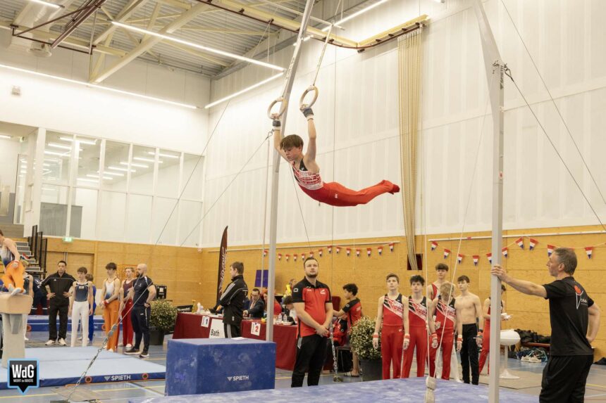 Sporthal Aan de Bron gevuld met turntalent tijdens bondskampioenschap