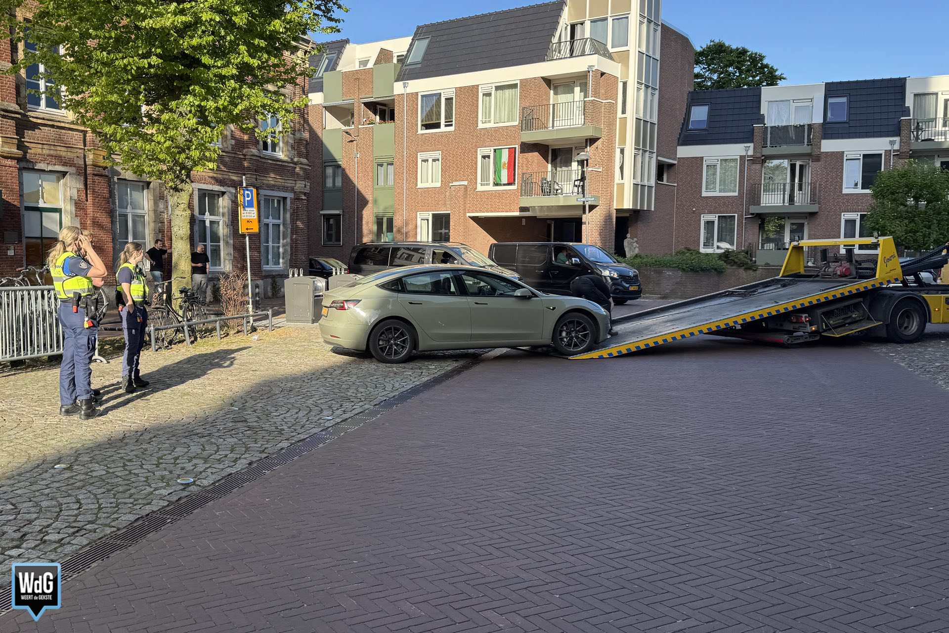 Opnieuw auto’s weggesleept in het centrum van Weert