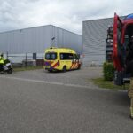 Hulpdiensten rukken uit vanwege ontplofte accu bij bedrijf in Nederweert