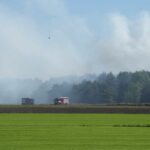 Brandweer nog druk doende met natuurbrand tussen Weert en Budel
