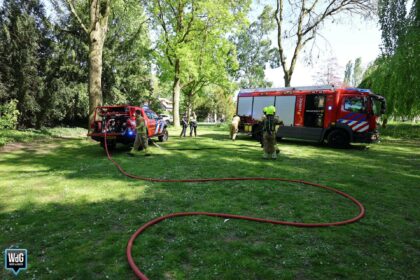 Brandje in Kasteelpark snel onder controle