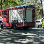 Brandweer onderweg naar natuurbrand Weerterheide