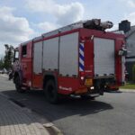 Brandweer Stramproy rukt voor het eerst uit in België
