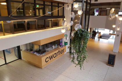 Uitzicht op het Cwartier. Archieffoto