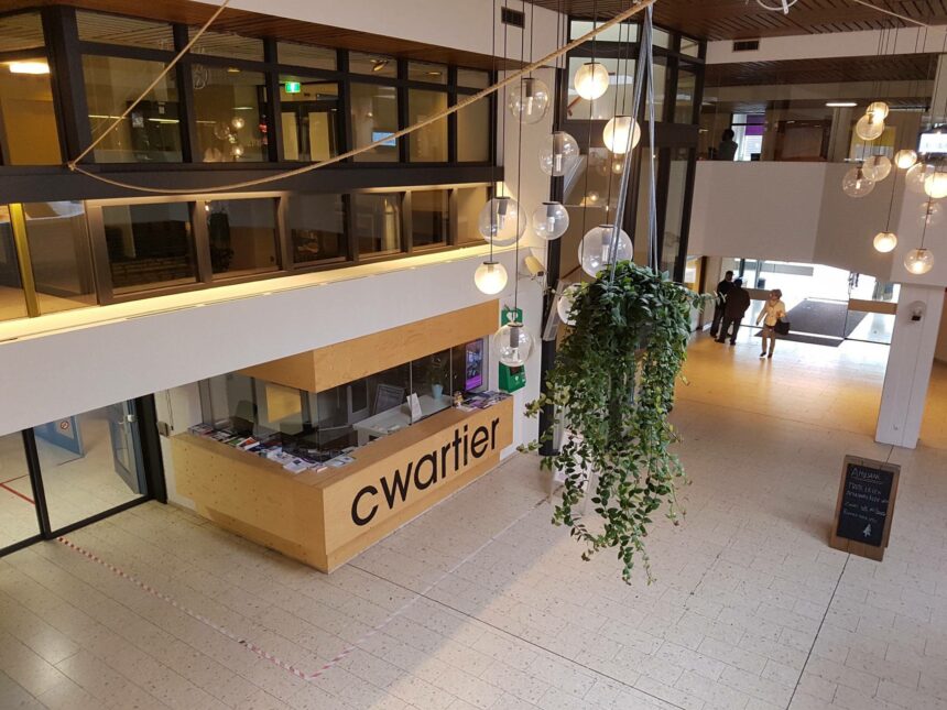 Uitzicht op het Cwartier. Archieffoto