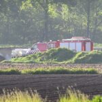 Koe vast in mestput bij agrarisch bedrijf in Ospel