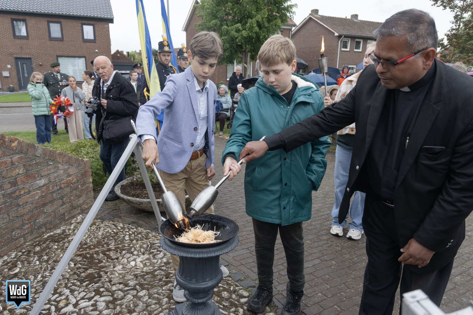 Stramproy toont respect tijdens drukbezochte dodenherdenking