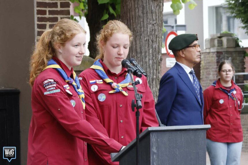 Dodenherdenking bij Rumolduskapel in Weert