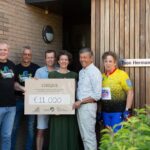v.l.n.r. Harold Korsten, Henri de Vries (BIG Challenge), Chris en Janneke Salimans, Giovanni de Monte (Toon Hermans Huis) en Wilhelmien Ogier van de Toon Toppers.