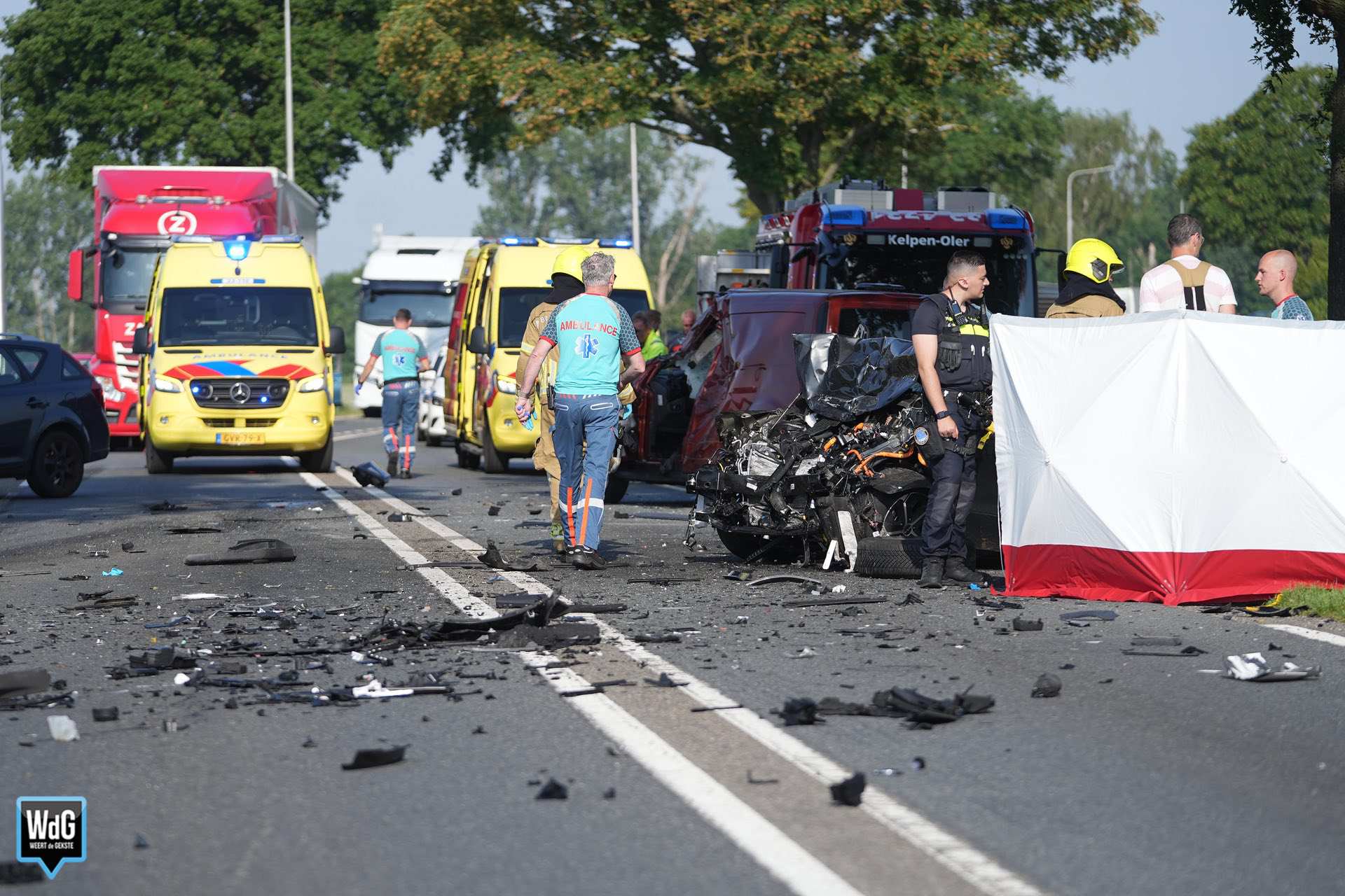 Ongeval met dodelijke afloop op N280 bij Kelpen-Oler