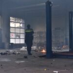 Meerdere explosies bij leegstaand garagebedrijf in Panningen