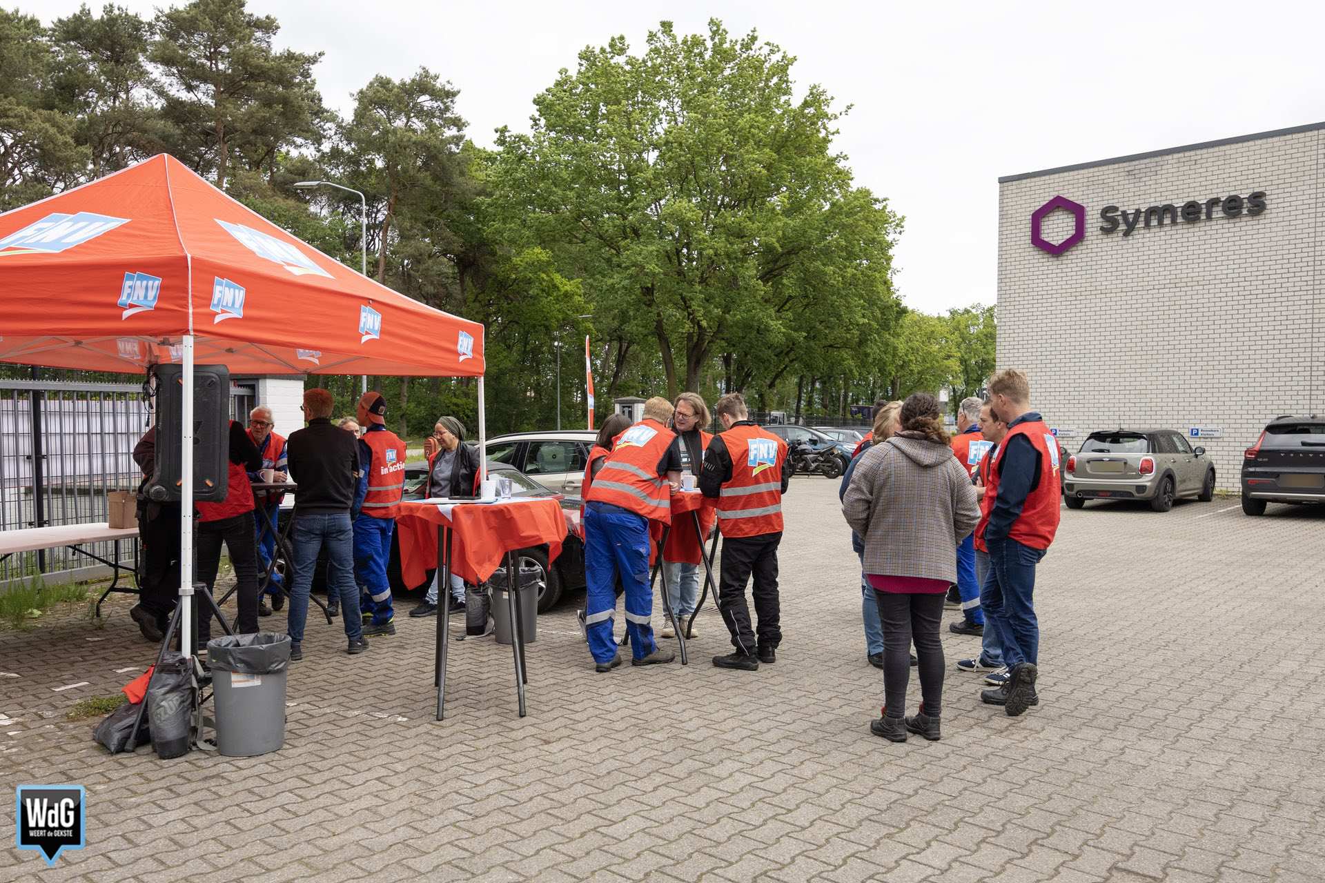 Cao-conflict leidt tot stakingsactie bij Symeres in Weert