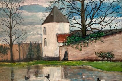 Werk van een cursist voor de expositie in de St. Theuniskapel. Ingestuurde foto