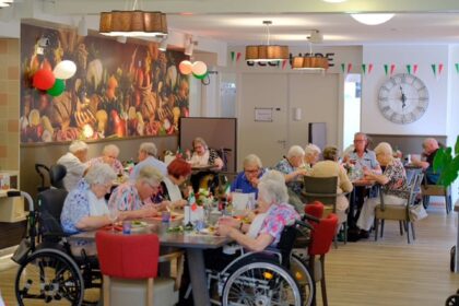 Diner in Italiaanse sfeer voor bewoners Wozoco Hushoven