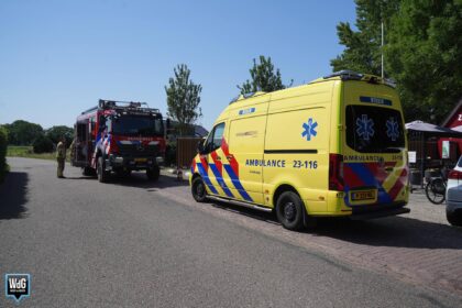 Brandweer bevrijdt meisje uit speeltoestel in Hunsel