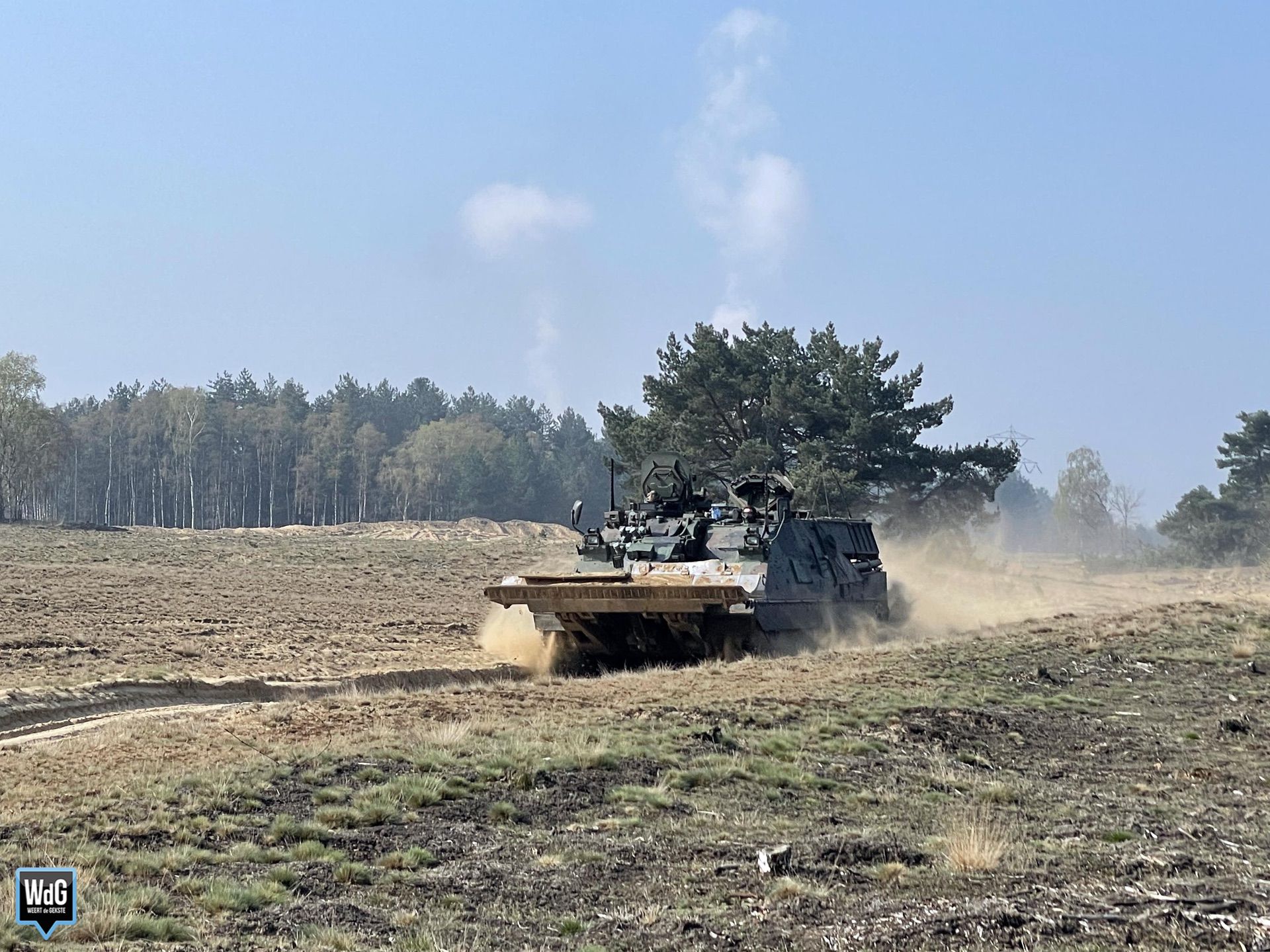 Archieffoto WdG - Leopard 2 Kodiak op Weerterheide