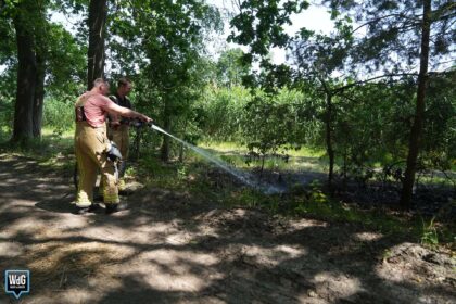Brandweer dooft natuurbrandje in Soerendonk