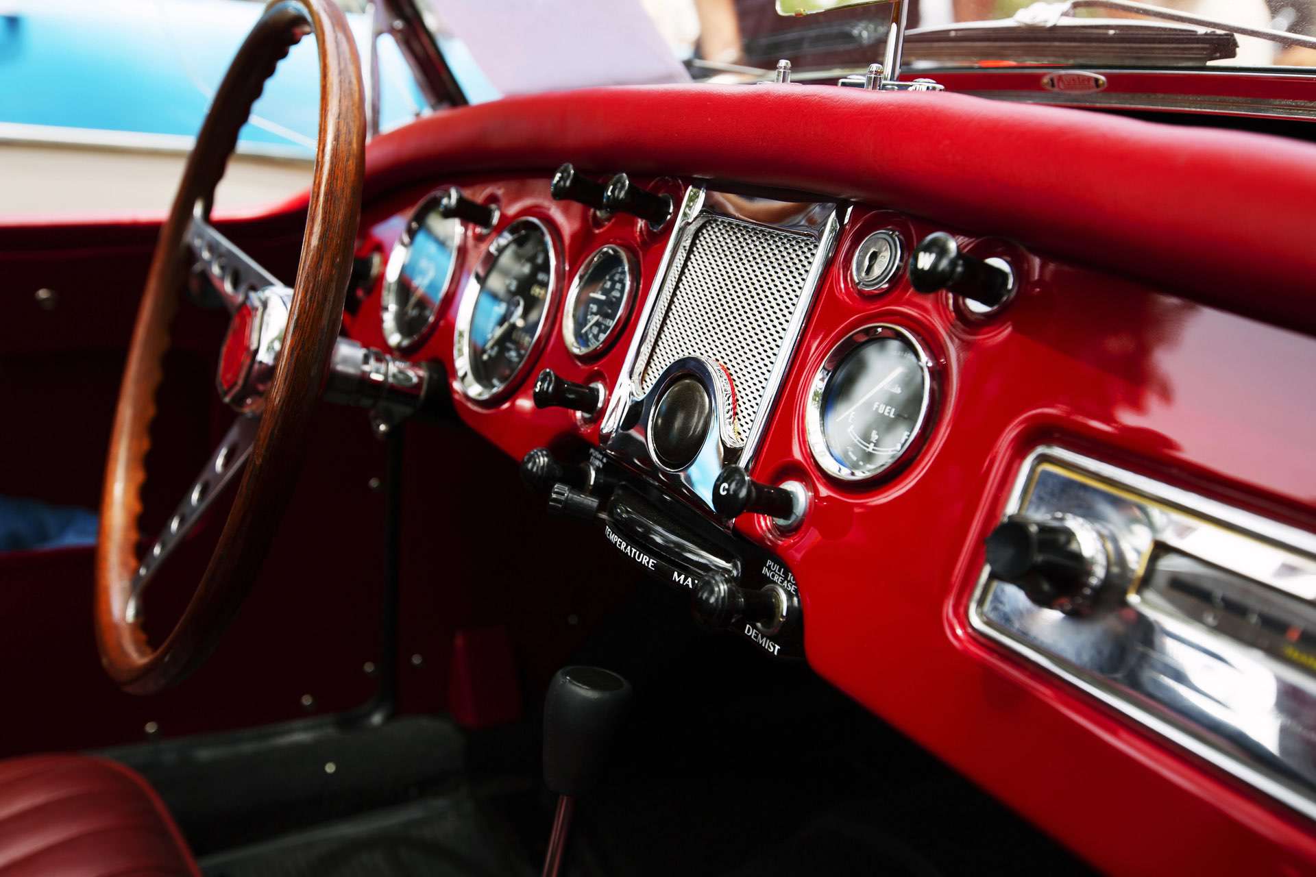 Rode oldtimer