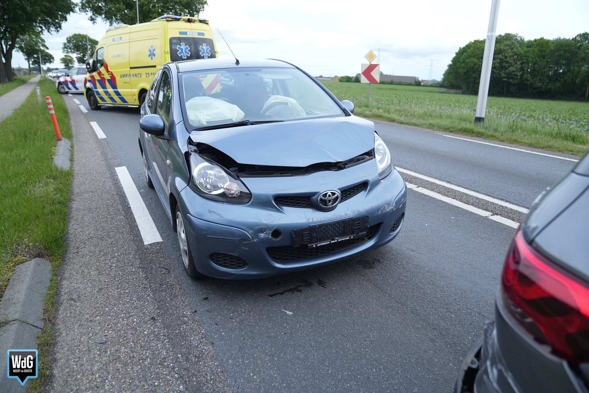Opnieuw ongeval met drie auto’s op N280 bij Kelpen-Oler