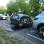 Flinke schade na kop-staartbotsing op Eindhovenseweg