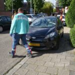 Fietsster gewond na aanrijding met auto