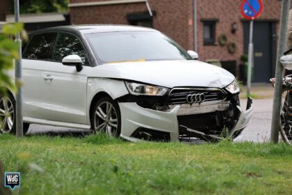 Beschadigde auto