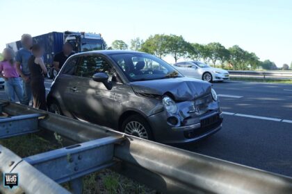 Twee ongevallen op de snelweg A2 bij Maarheeze