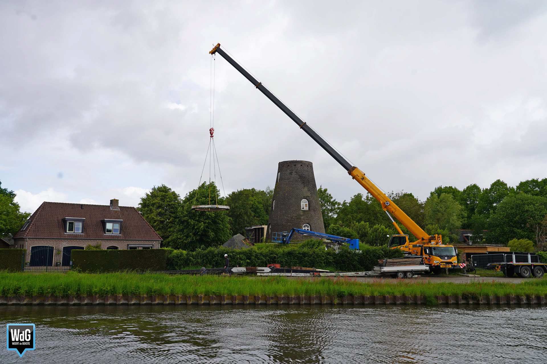 Restauratie van de Sint Odamolen is begonnen