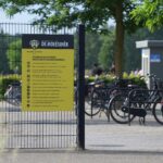 Ingang bij Sportpark Leuken
