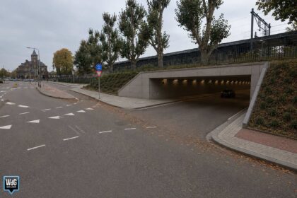 Tunnel Driesveldlaan - Schets gemaakt met AI