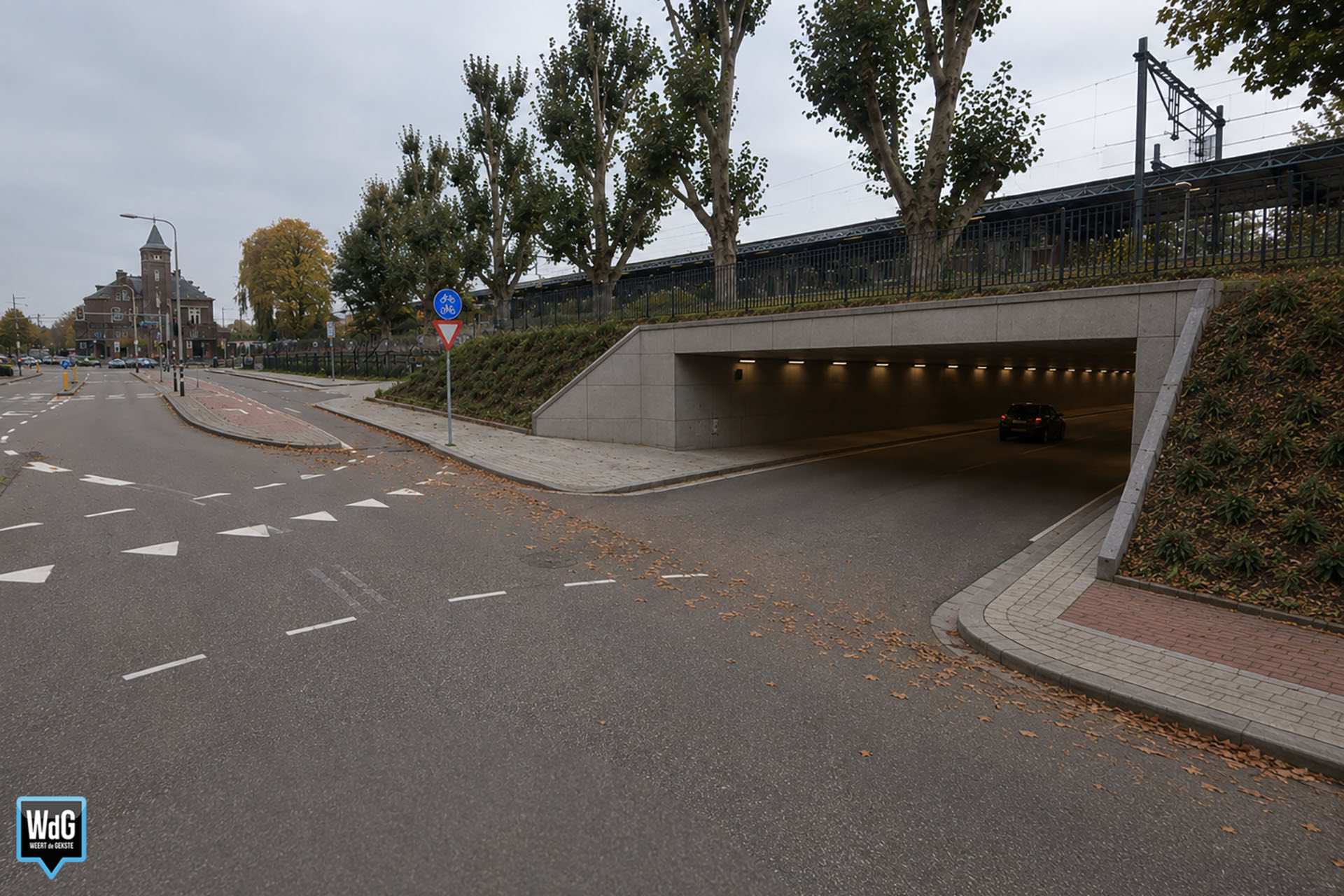 Tunnel Driesveldlaan - Schets gemaakt met AI