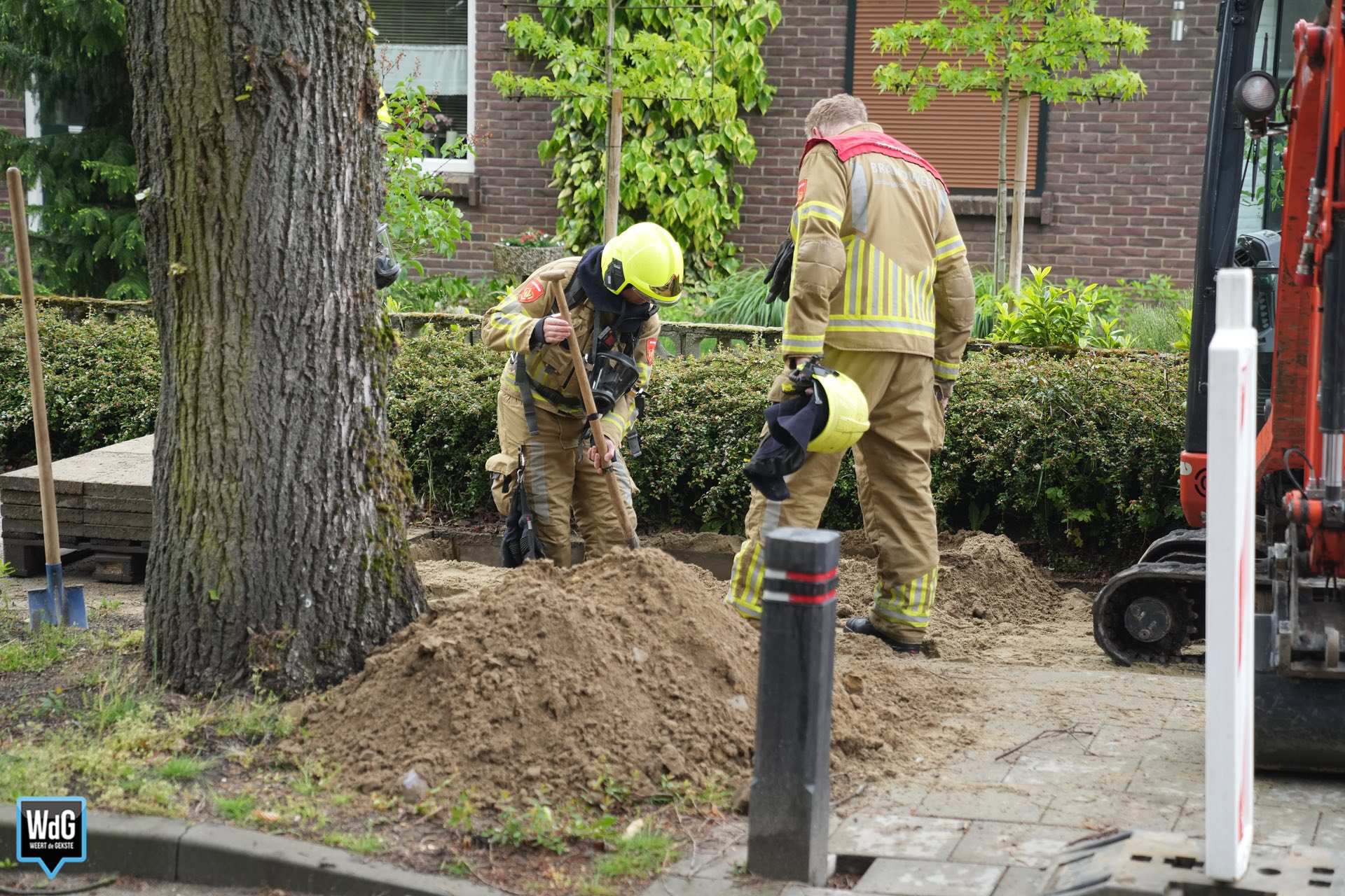 Vermeende gaslekkage in Altweerterheide