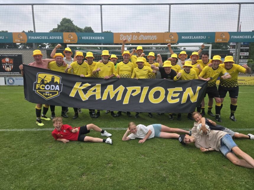 Veteranen FC Oda opnieuw kampioen - Ingestuurde foto