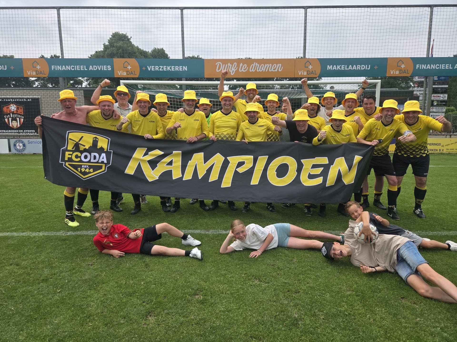 Veteranen FC Oda opnieuw kampioen - Ingestuurde foto