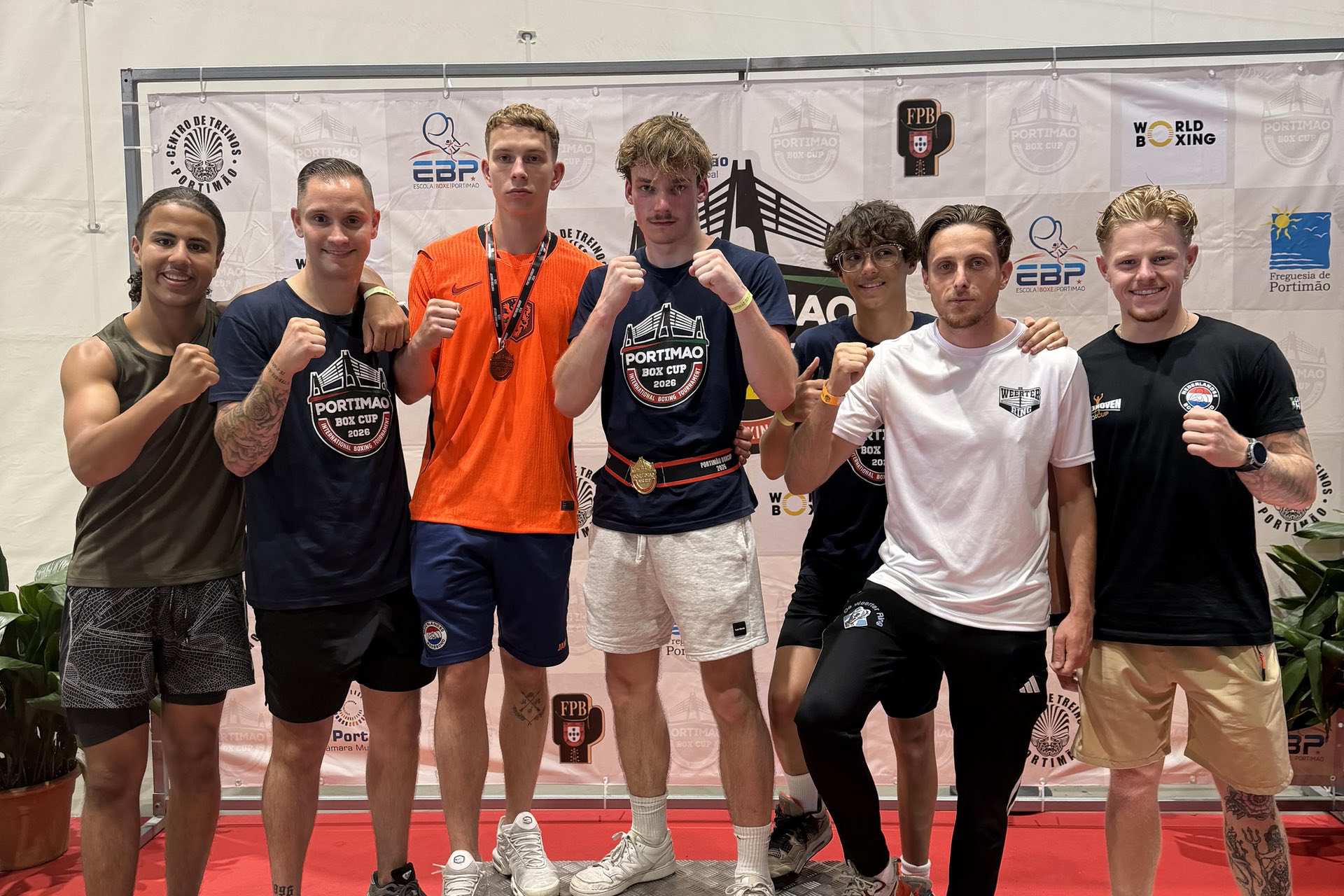 Goud voor bokser Wouter Gerritsen op Portimão Box Cup